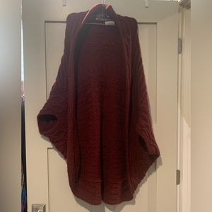 Blanket cardigan